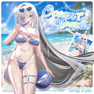 ⟦VRC 12アバター対応⟧ 🌊 Ocean Sparkle Bikini ✨ ♥ 12Avatar ♥