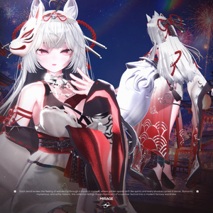 ✨THANK YOU SALE✨Kitsunebi 狐火【21アバター対応】🦊🔥 缩略图 17