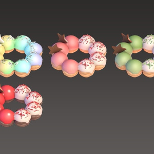 【3Dモデル】ドーナツセット 缩略图 12