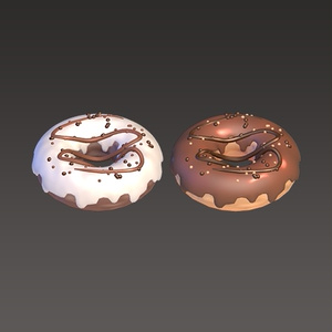 【3Dモデル】ドーナツセット 缩略图 4