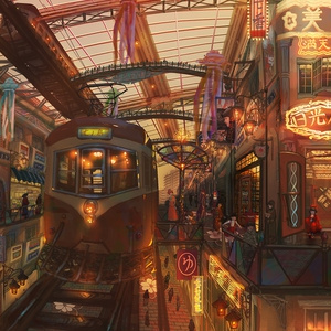 M.B×Orangestar楽曲イラスト集『Locus』 - M.B`s ARTWORKS - BOOTH