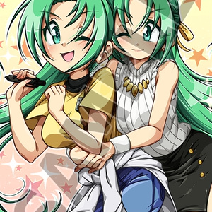 両面ポストカード　ひぐらし・園崎双子【限定版】