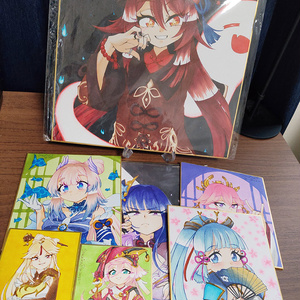 ミニ色紙 八重神子