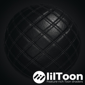 【Leather03】liltoon material : 2Type
