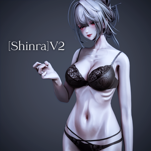 "V2update"【Lumina and Shinra】BodyNormalmap+AOmap