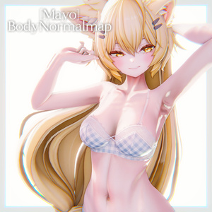[Mayo] Body Normal Map + AO Map