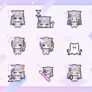卯月はる✧動くマウスカーソル