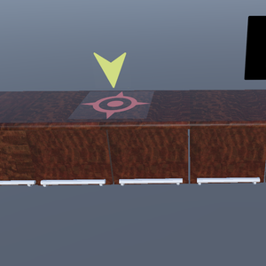 [VRChat想定]ミニゲーム　BarSlideGameギミック
