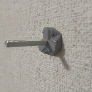 石膏ボード壁掛けアンカー　虫ピン式（STLデータ）