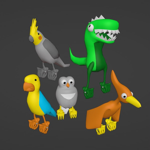 Hair Clip Animals