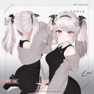 『Bosabosa Twintails ボサボサ』 22アバター対応 #CLEO_VRC 缩略图 13