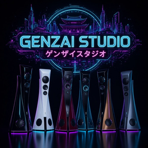 プレミアム・スピーカーシステム 3Dモデル
