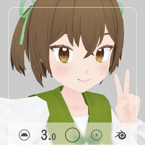 オリジナル３Dモデル「ちいあ」