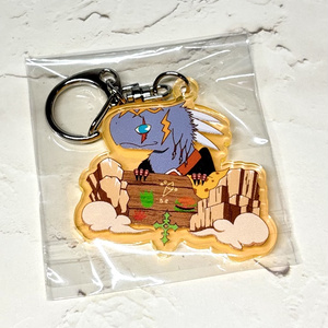 MH】メル・ゼナ アクリルキーホルダー - BLUE BLACK - BOOTH