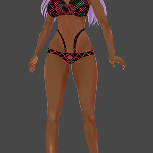 cordinado bra pantys  black&rose