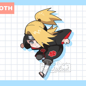 Deidara Acrylic Keychain