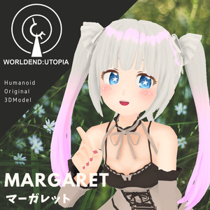 【VRMアバター】マーガレット / Margaret【オリジナル3Dモデル】