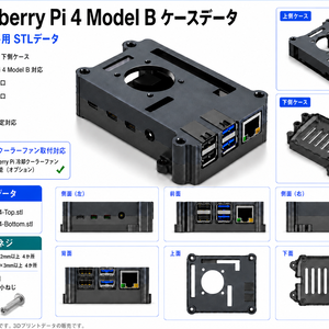 【STL】RaspberryPi4_Case