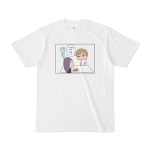 Tシャツ「アンパンマンの顔を描いたら全部アンパンマン」べつやくれい