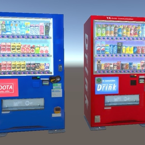 「自動販売機」【3Dモデル】