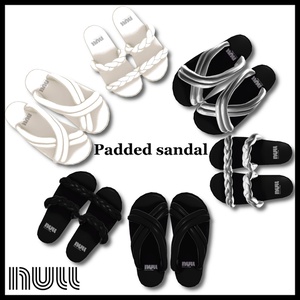 14アバター対応🩶Padded sandals【MA対応】