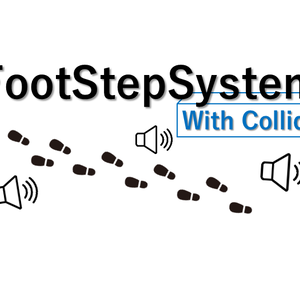 [Udonギミック]FootStepSystemWithCollider