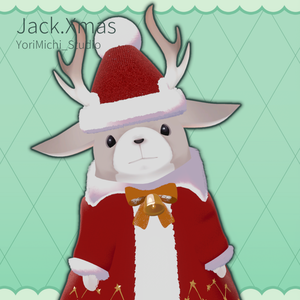 【VRC衣装】 Hearth Noël -Jackalope-｜YoriMichi Studio