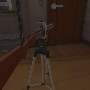 三脚とショットガンで作った罠の3Dモデル 缩略图 2