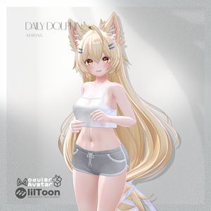 【8アバター対応】 Daily Dolphin 【VRChat】
