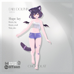 【8アバター対応】 Daily Dolphin 【VRChat】 缩略图 12