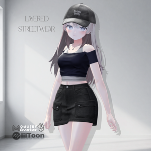 Layered Streetwear✨【VRChat】【6アバター対応】