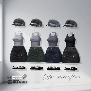 【6アバター対応】⚠️OPENSALE⚠️Layered Streetwear✨【VRChat】 缩略图 5