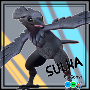-Sulka- スルカ 【オリジナル3Dモデル】