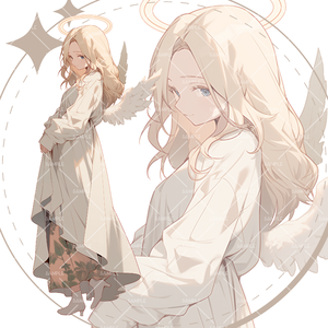 《No.87》立ち絵素材_天使_女の子