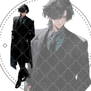 《No.95》立ち絵素材_スーツ_男性1