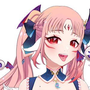 【無料DLあり】萬聖節_Halloween_ハロウィン素材_眼球キャンデー-眼球棒棒糖_コウモリ-蝙蝠翅膀【支援Live2d】【Vtuber向け】