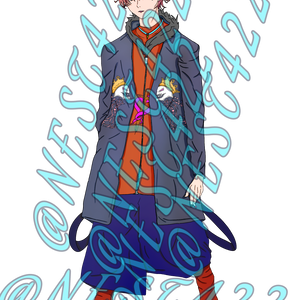 ストリート系ファッション 男性立ち絵 素材