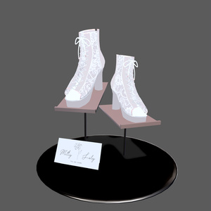 【くろなつ】Open toe boots & Footnail Set 缩略图 4