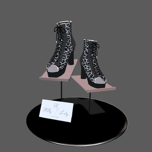 【くろなつ】Open toe boots & Footnail Set 缩略图 7