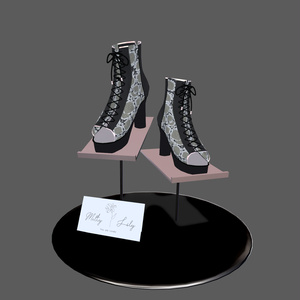 【くろなつ】Open toe boots & Footnail Set 缩略图 6