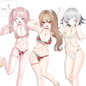 【舞夜、むろむ、YUGIMIYO】Chain BIKINI 2023