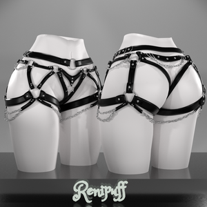 "Showing it off" Booty harness
