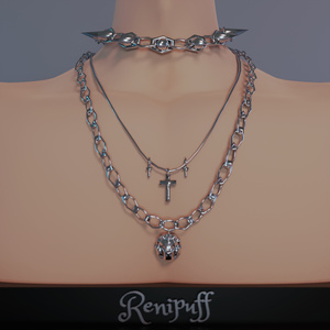 "Back off" Necklace 缩略图 2
