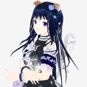 オリジナル3Dモデル　　アバター『うみ * Umi』　　　VRChat * cluster * NEOKET　対応