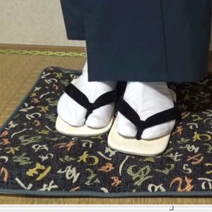 葵の日常9 - 白足袋と草履 - 2020-02-21
