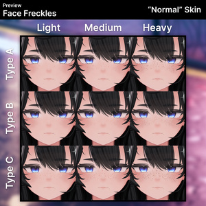 「ウルキ・Uruki」そばかす / Freckles (Face & Body) 缩略图 2