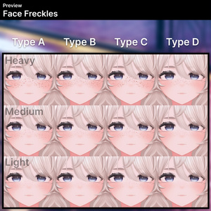 「ユーフォリカ・Euphorika」そばかす / Freckles (Face & Body) 缩略图 2