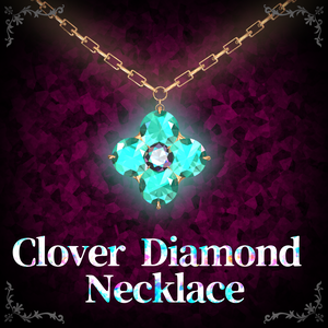 【32アバター対応】Clover Diamond Necklace【VRChat】