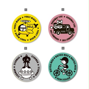 【NEW】マット缶バッチ「COOLシリーズ」〈MOTHER2〉