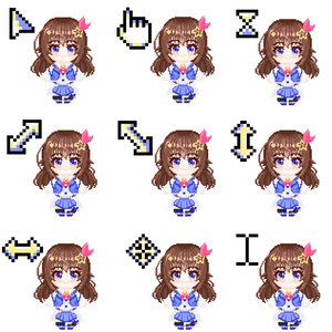 ホロライブ ときのそら マウスカーソル【非公式】